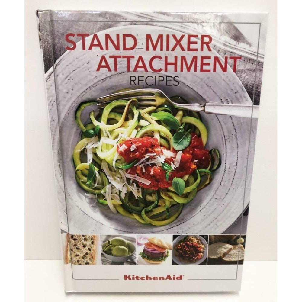 KitchenAid Attachment Pasta Ice Cream Recipes Cookbook Color Pictures Hardback